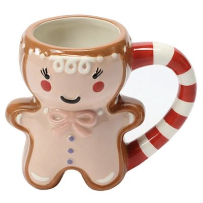 クリスマス・デイ ホリデー カスタム 300ml おかしなジンジャーケーキマン マジック・クッキー・ハンドリング・カップ