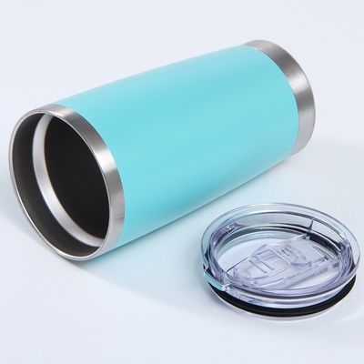 カスタム カラフル 20oz ダブルウォールステンレスステール 蓋付き真空隔熱ガラス