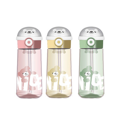 ストロータイプ 480ml/620ml 子供用 プラスチック用 水杯 ジム用 スポーツ用 旅行 キャンプ ハイキング