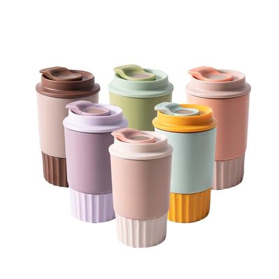 350 ml ポータブル 旅行 ボトル バキュム ステンレス ステンレス カップ 隔離式 再使用 カップ