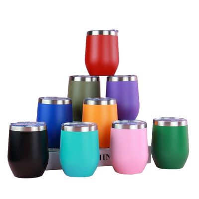 12OZ ダブルウォール ステンレス 旅行 コーヒー カップ トンブル カップ カップ キャンプ用 サーモス