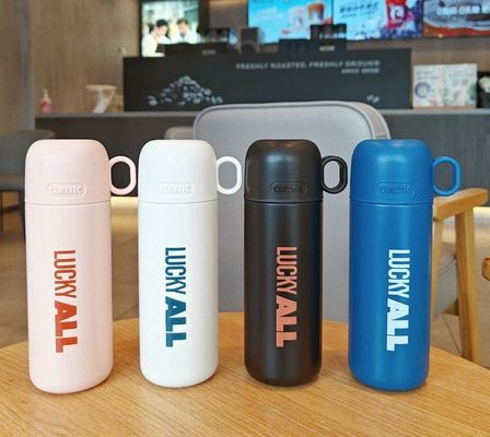 500ml スポーツボトル 蓋付き 飲み物を冷たく熱く保つのに最適 12-24h ステンレス