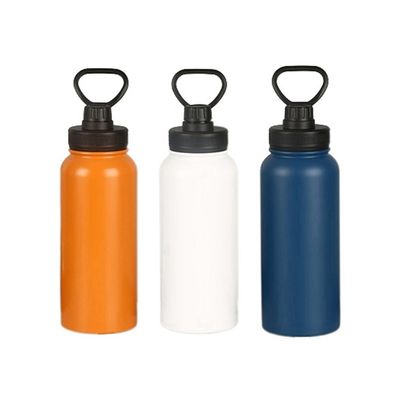 サンプル オーダーメイド 広口 1000ml ステンレス スチール 真空 旅行 水瓶