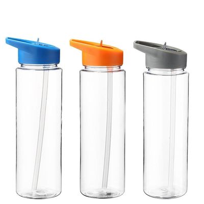 アウトドアアクティビティ必需品 750ml AS/SK 素材 フリップストロー付きプラスチック水瓶