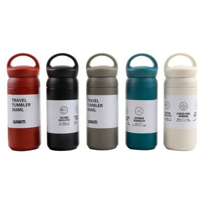 350ml 500ml 真空型ステンレス スポーツボトル 握り柄 屋外活動用