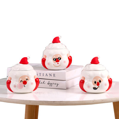 クリスマスプレゼント ハンドグリップのセラミックカップ
