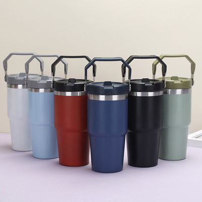 20oz 30oz ステンレス鋼 オーダーメイド ロゴ 蓋とハンドル付き サーモスボトル OEM/ODM 受け入れられる