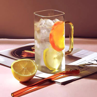 400ml スクエア 子供用 カップ 色のハンドル付き 飲み物 タイプ MUGS 学校へ戻る機会