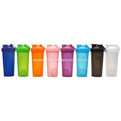600ml フィットネス プラスチック ブラック ジム ブレンダー シャイカー カップ スポーツ 水漏れ防止 デザイン