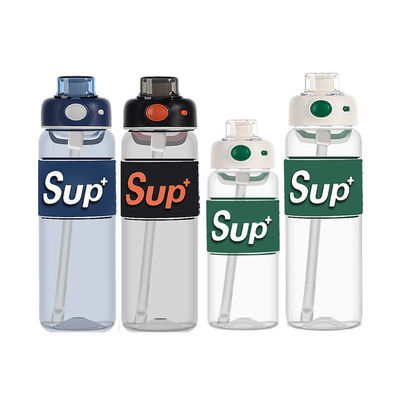 耐腐蝕コーティング 650ml 780ml 大容量の水カップ ストローと蓋付き