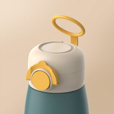 ポータブル 380ml キノコ形ステンレス鋼 真空水瓶 子供のプレゼント