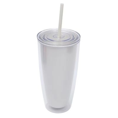 直接飲める 750mlの水瓶 蓋とストローのコーヒーカップ