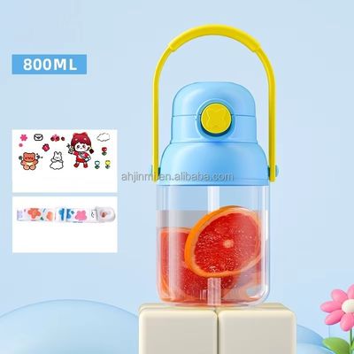 800ml アウトドアスポーツケトル 旅行やアウトドア活動用の BPA のないジュースボトル