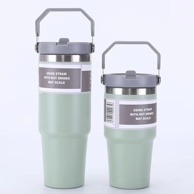 スタッドレスタイヤコーヒータンブラー ハンドル オーダーメイドロゴタンブラー 20オンス 30オンス 1点