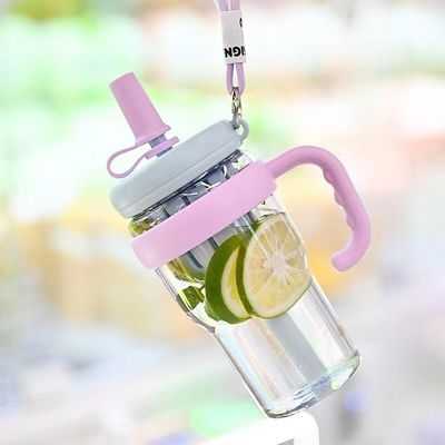680ml ポータブル アウトドア旅行用ジュースボトル 耐腐蝕コーティングと軽量