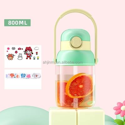 ミニマリストデザインスタイル 800ml 屋外スポーツ用プラスチックボトル 大人のケトル