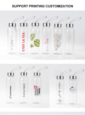 直接飲酒 300ml 400ml 600ml BPA のない外出スポーツや旅行のためのプラスチックボトル