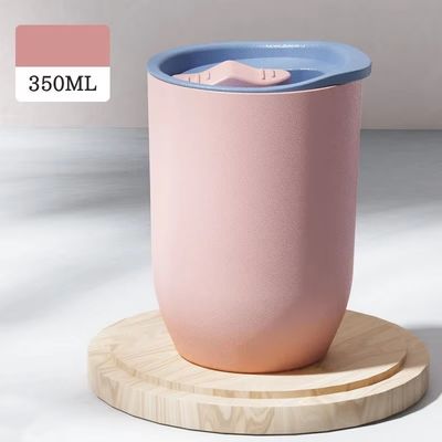 12オンスAS プラスチック色彩豊かなワインタンブラー 漏れ防止デザインと屋外旅行に最適