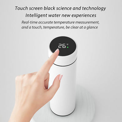 現代的なタッチスクリーン温度制御 LEDディスプレイ スマート水瓶 480ml