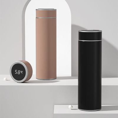 便利なブラック スマート LED 水瓶 掃除用 隔熱カップ ティーインフューザー