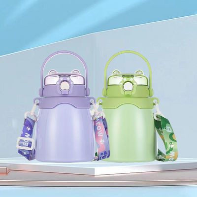 大容量 1000Ml ダブルドリンク 蓋 ステンレス ステンレス ステンレス ステンレス ステンレス
