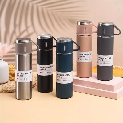 300g 容量 500ml ダブル壁ステンレス鋼 サーモス 水瓶 オーダーメイド ロゴ