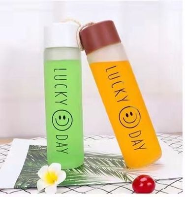 ストック 400ml ガラス水瓶 ウォーキングと屋外活動のために オーダーメイド受付