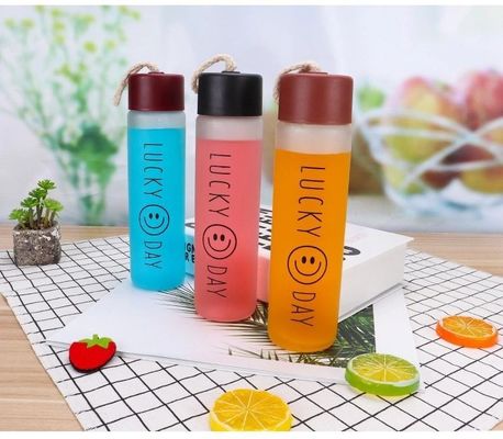 ストック 400ml ガラス水瓶 ウォーキングと屋外活動のために オーダーメイド受付