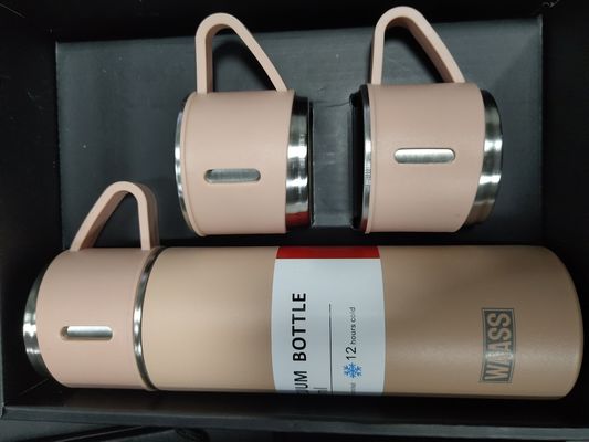 500ml ビジネス ギフト 旅行 カップ カップ ダブル ウォール ステンレス スチール ボトル