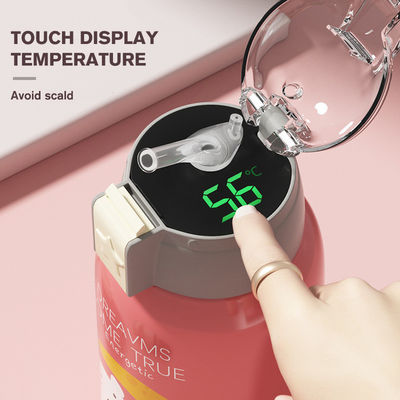 適用される人 550ML スマートカバーの可愛いアニメ 子供のウォーターカップ