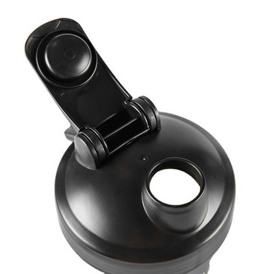 700ml シェイカー タンパク質 フィットネス ジム 水瓶 ステンレスボール付きプラスチックシェイカーカップ