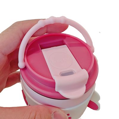 420ml ステンレス ウォーター タンブラー バキュム フラスク ダブル ウォール 絶縁 ボトル 旅行 カフェ カップ 蓋付き