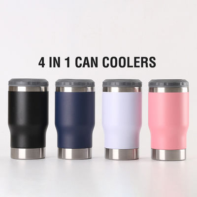 カスタマイズされた色 14オンスステンレス鋼缶冷却器 屋外でスリーム缶のために隔離