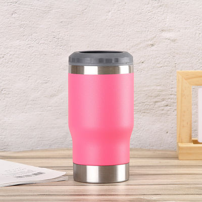 カスタマイズされた色 14オンスステンレス鋼缶冷却器 屋外でスリーム缶のために隔離