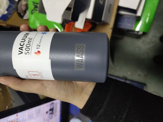 2杯の水分隔離ボトル オーダーメイドロゴ ステンレス鋼旅行カップギフトセット
