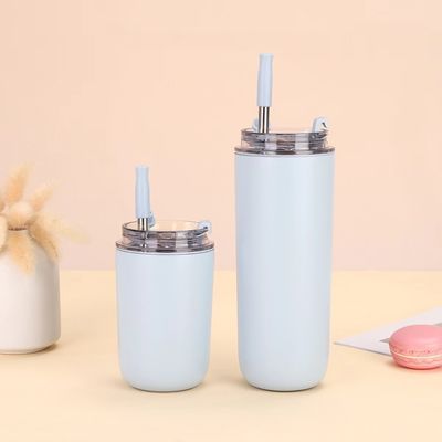304 ステンレス スチール カフェ カップ モダン デザイン 温か 冷たい 飲み物 用 式 繰り返し 使える ボトル