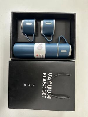 500ml 真空隔離ステンレス鋼真空瓶 ギフトセット 3カップ