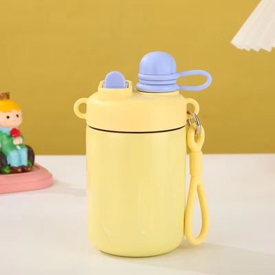 550ml 女の子用 テルモスボトル ダブルドリンク 316 ステンレス鋼 温かい冷たい飲み物