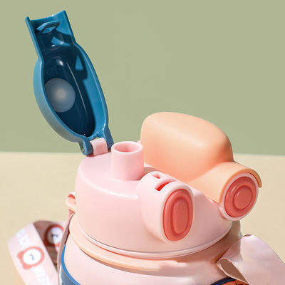 生産 子供用 カップ ポータブル サーモス 850ml ステンレス スチール 水瓶 ストロー