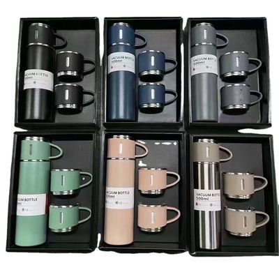 クリスマス カスタム ロゴ 旅行 ビジネス ギフト セット 500ml 容量 ステンレス スチール 真空瓶