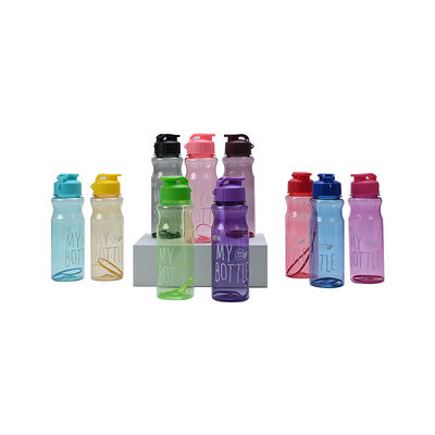 500ML PET BPA 無料 パーソナルカップ スポーツ ストラップ 多色付き プラスチック飲料水 ボトル