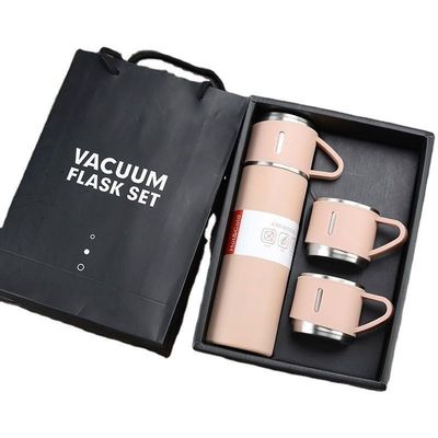 ビジネスプレゼント用 500ml ステンレスステール サーモス瓶セット