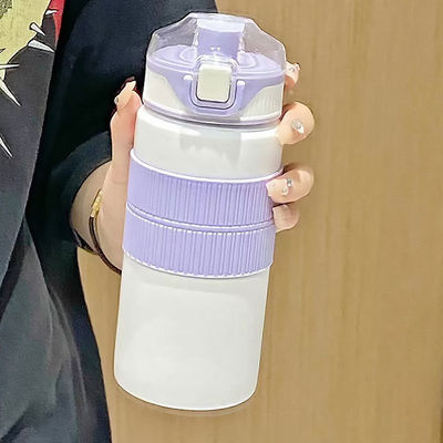 480ml 現代のステンレス鋼 壁が2つ 吸気 隔離 洗浄 水瓶 女の子にぴったり