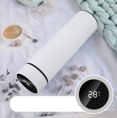 カスタム ロゴ 熱水器 蓋付き ステンレス スチール LED 水瓶 温度表示