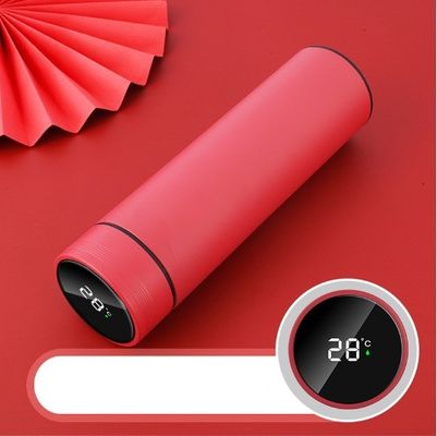 カスタム ロゴ 熱水器 蓋付き ステンレス スチール LED 水瓶 温度表示