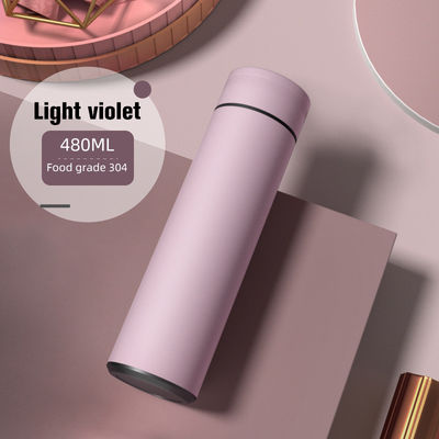 480ml スマート サーモス ボトル LED デジタル 温度 ディスプレイ ステンレス スチール サンプル 提供