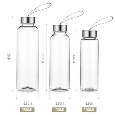 オーダーメイド パターン 300ml 400ml 500ml プラスチックのボトル 屋外スポーツと旅行の効率化