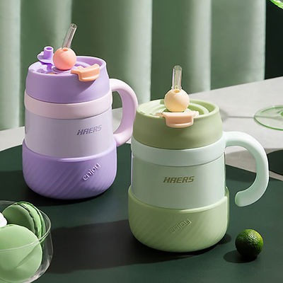 スタイリッシュで実用的な 双壁パステルステンレス 子どものプレゼント用カップ