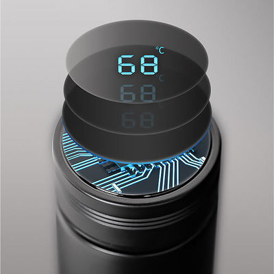 カスタムロゴ ストレートカップ ビジネスプレゼントのためのスマート隔熱水瓶