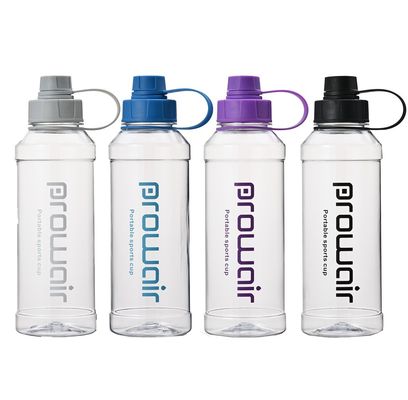装着されていない 透明な小さな口の飲み物ボトルのための1000mlPCプラスチック水杯